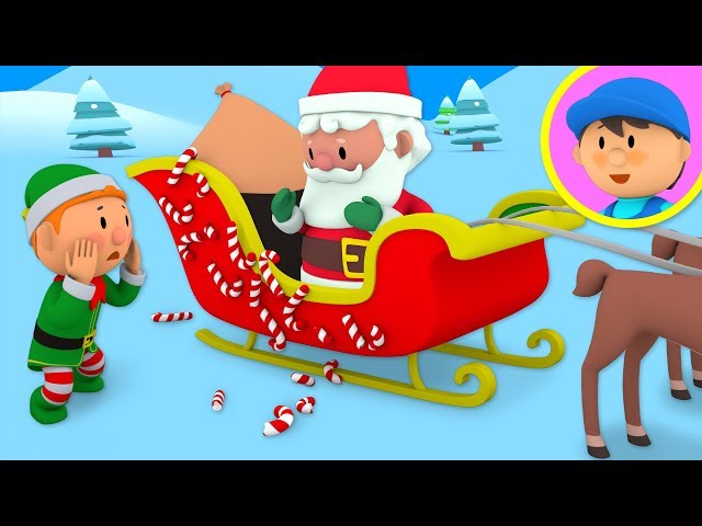 Santa's Sleigh Is Covered With Sticky Candy Canes | Carl's Car Wash's Christmas Special