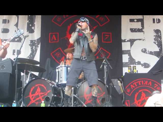 Attika7 - Darkness Live at Rockstar Energy Drink Mayhem Festival 2013