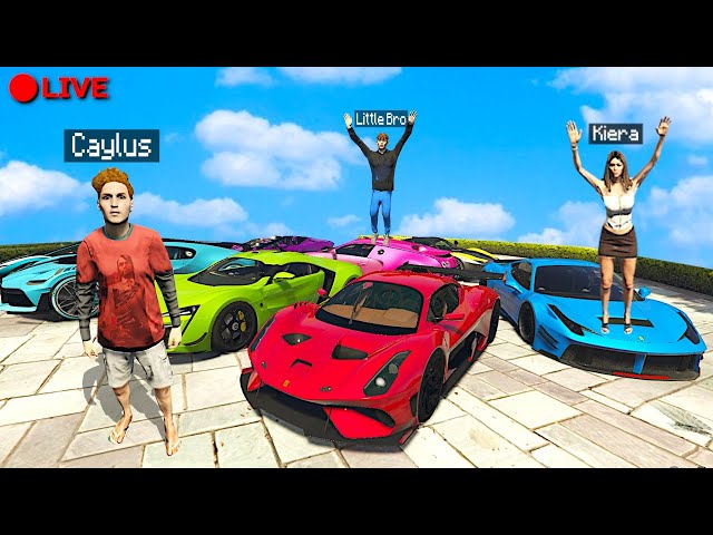 Stealing RARE Supercars In GTA 5 RP.. (LIVE)