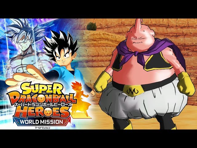 WHY DO WE HAVE TO DEAL WITH BUU'S NONSENSE!!! Super Dragon Ball Heroes World Mission Gameplay!