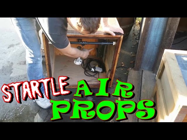 DIY Pneumatic Halloween Prop | Basic Set Up With Compressed Air System | Easy Halloween Prop Idea