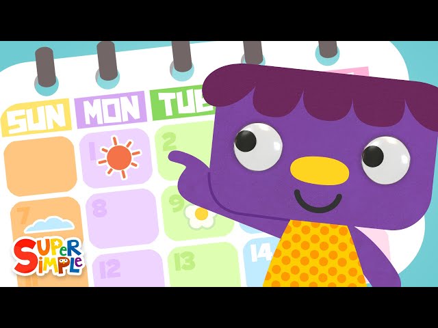 Days Of The Week | Noodle & Pals | Kids Songs