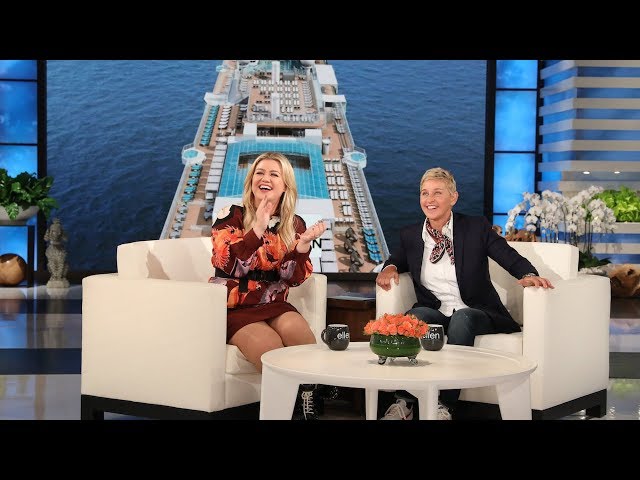 Ellen's Audience Cruises to a Vacation, Thanks to Kelly Clarkson!