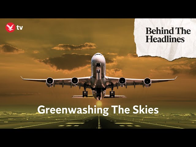 How airlines greenwash travel