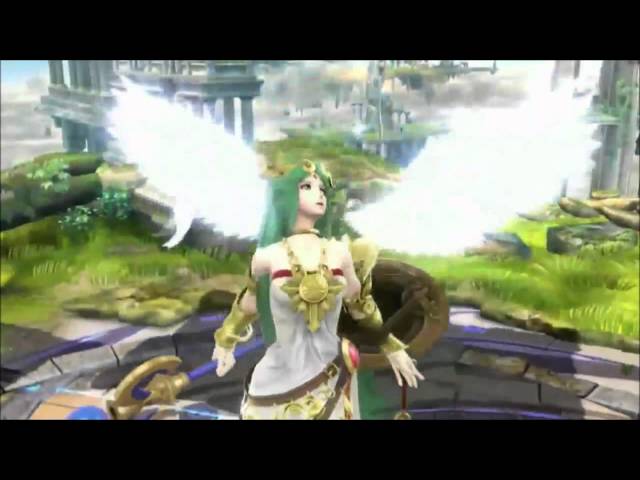 Palutena in Super Smash Bros. for Wii U and 3DS! [Live Reaction]