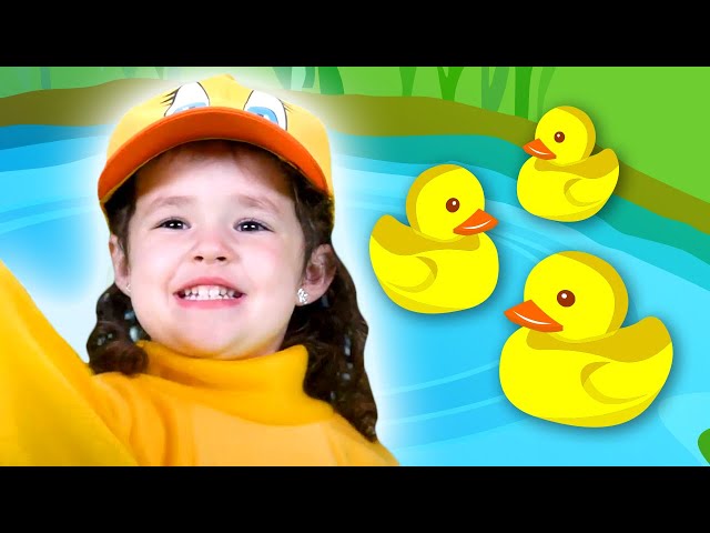 5 Little Ducks + Kids Counting Songs | Learning Videos for Kids| Funtastic TV