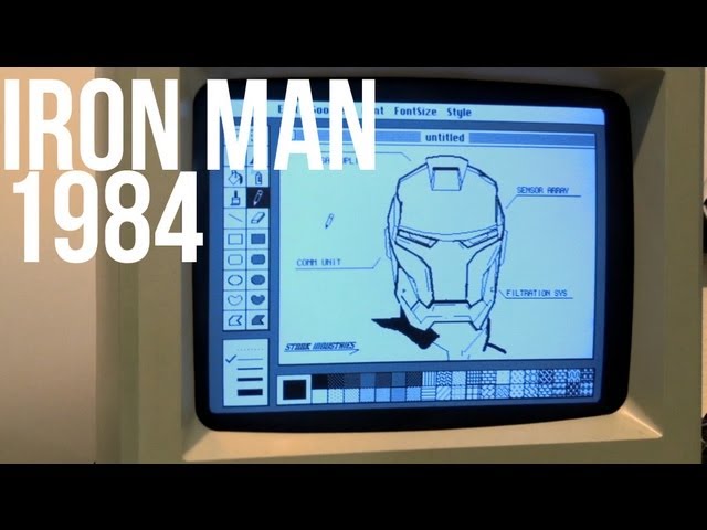 1984 Starkintosh Iron Man Speedpaint