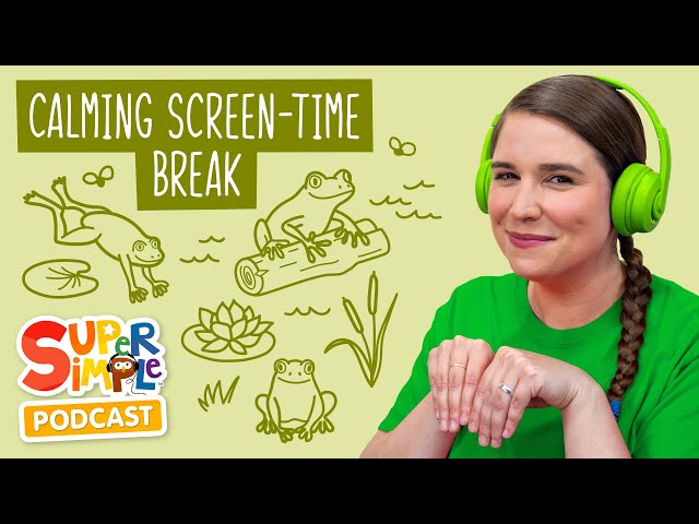 Five Little Speckled Frogs | The Super Simple Podcast | Educational Screen Alternative for Kids!