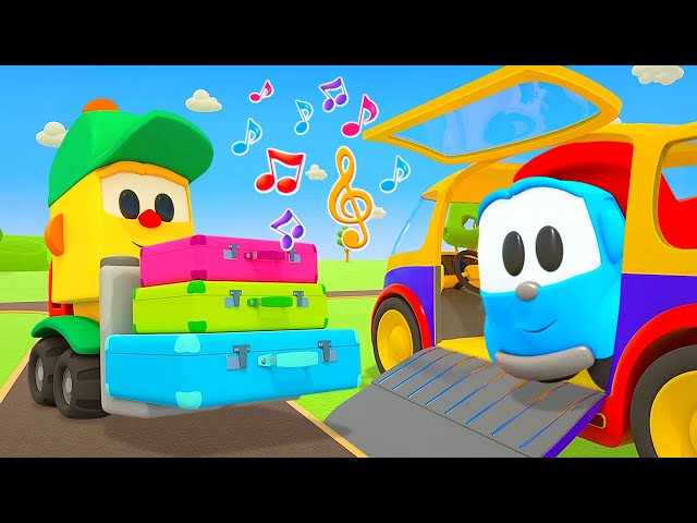 The Forklift song for kids & more street vehicles songs in English. Baby cartoons & baby songs.