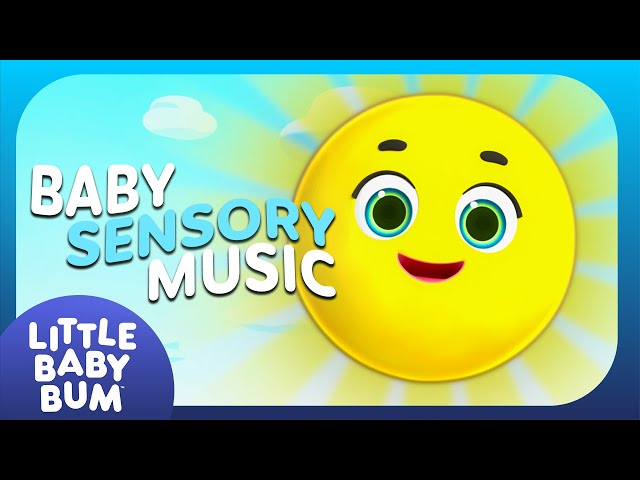 Say Hello to the Sun 🌞 Baby Sensory Song | Colourful Animation - Relaxing and Calming Video