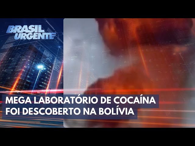 Mega laboratório de cocaína é destruído pela polícia | Brasil Urgente