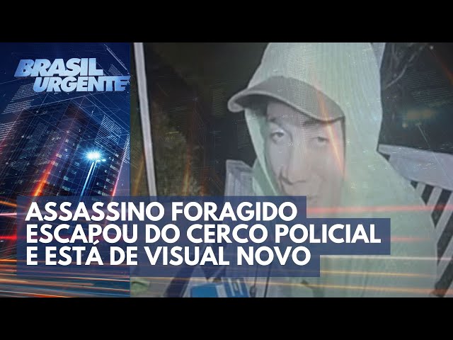 Assassino foragido nos EUA escapou do cerco policial e está de visual novo | Brasil Urgente