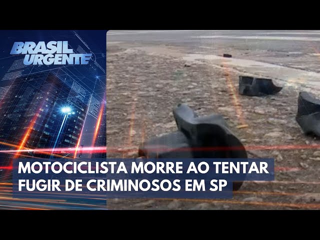 Motociclista morre ao tentar fugir de criminosos em SP | Brasil urgente