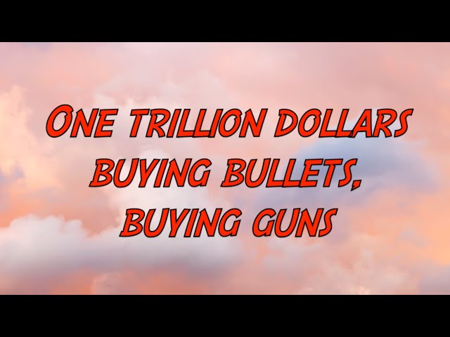 Anti-Flag - 1 Trillion Dollar$ (with Lyrics)