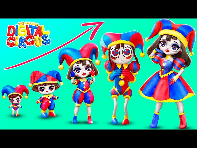 Pomni Growing Up! 32 Digital Circus DIYs for LOL Dolls