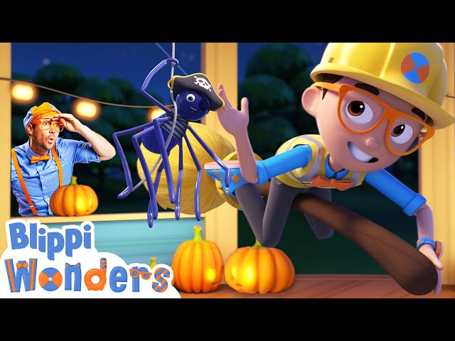 You're Invited to Blippi's HALLOWEEN Party! Blippi Wonders | Educational Cartoons for Kids