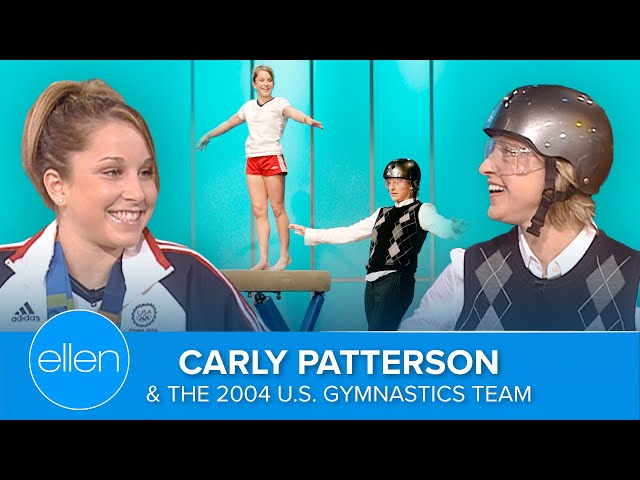 Carly Patterson & the 2004 U.S. Gymnastics Team