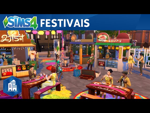 The Sims 4 Vida na Cidade: Trailer Oficial dos Festivais