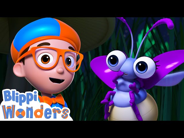 How Do Fireflies Glow? | Blippi Wonders | Educational Cartoons for Kids | Blippi Toys