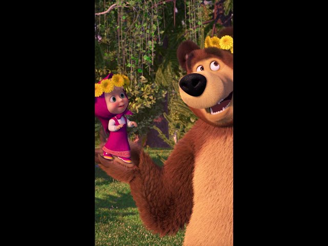 Make a wish with Masha! 🌼🐻 Masha and the Bear is now playing on Netflix!