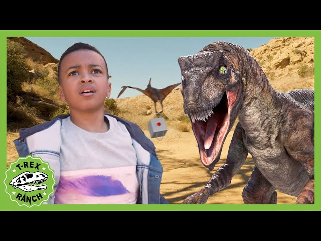 NEW! Dino Master Family Song! T-Rex Ranch Dinosaur Videos