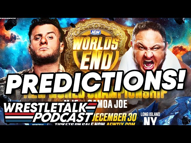 AEW Worlds End 2023 Predictions! WrestleTalk Podcast