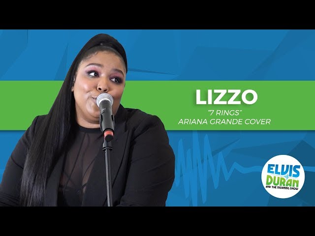 Lizzo - "7 rings" Ariana Grande Cover | Elvis Duran Live