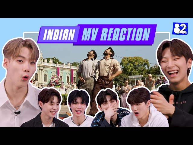 (CC) K-pop idols react to Indian MV I Naatu Naatu, Kukkad, Bole Chudiyan