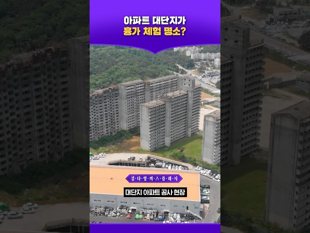 아파트 대단지가 흉가 체험 명소?? #김다영의스플래시 #스브스프리미엄