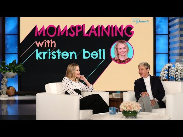 Kristen Bell Previews Season 2 of 'Momsplaining' with a Live Birth!