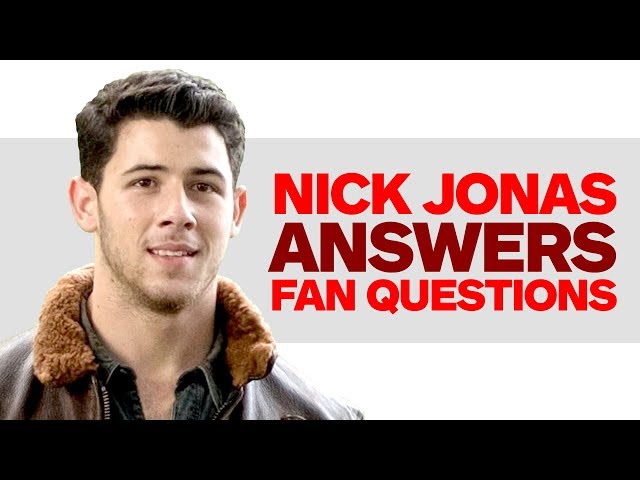 Jumanji's Nick Jonas Answers Fan Questions
