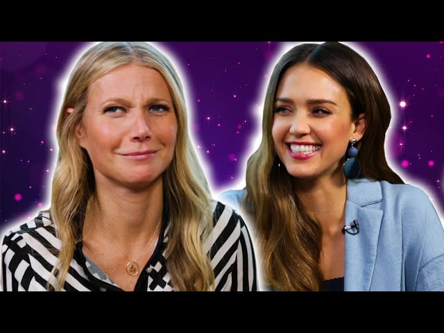 Gwyneth Paltrow And Jessica Alba Share Life Advice