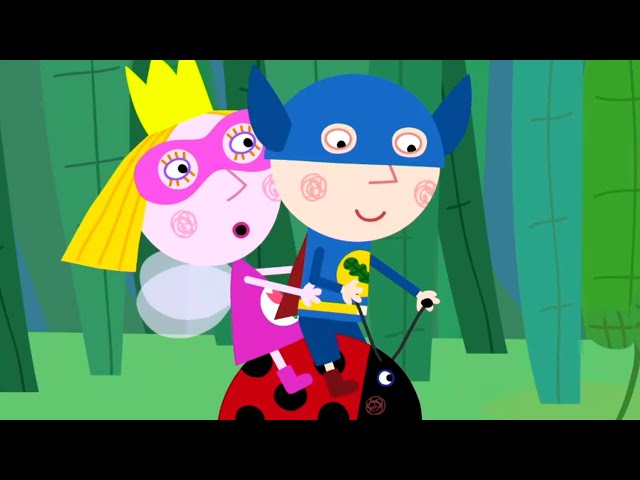 Ben and Holly's Little Kingdom | Superheroes (Triple Episode) | Cartoons For Kids