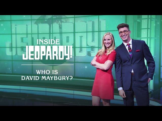 Who is David Maybury? | Inside Jeopardy! | JEOPARDY!
