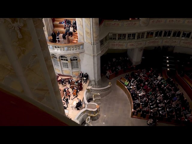 Frauenkirche Dresden Bach Weihnachtsoratorium Teil 2/1 (10.12.2022) Ludwig Güttler