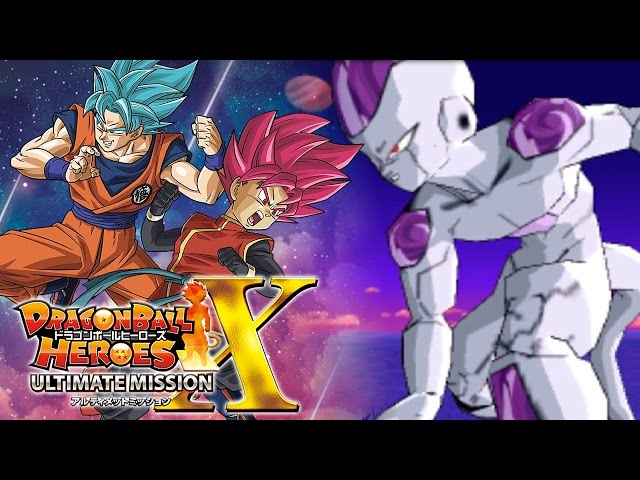 FRIEZA COULD NEVER DEFEAT MY SQUAD!!! | Dragon Ball Heroes Ultimate Mission X Gameplay!