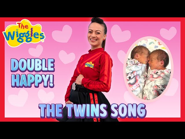 Double Happy! 👶👶 The Twins Song with Caterina Wiggle🤰🏻The Wiggles