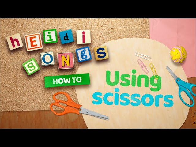 How to Use Scissors - Crafts With Miss Kim