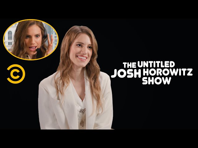 Allison Williams Loses Control of Her Interview A.I Bot – The Untitled Josh Horowitz Show