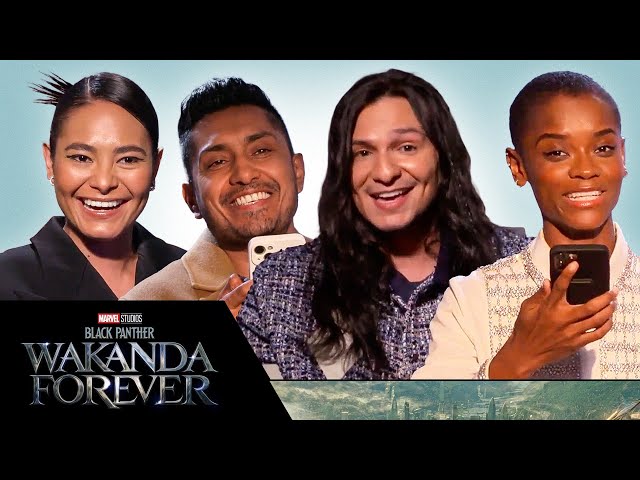 The "Black Panther: Wakanda Forever" Cast Finds Out Which Characters They Really Are