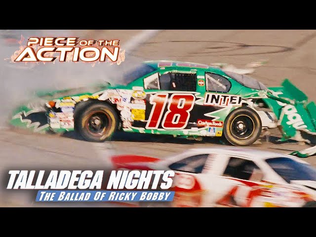 Epic NASCAR Crash! | Talladega Nights: The Ballad of Ricky Bobby (Unrated)