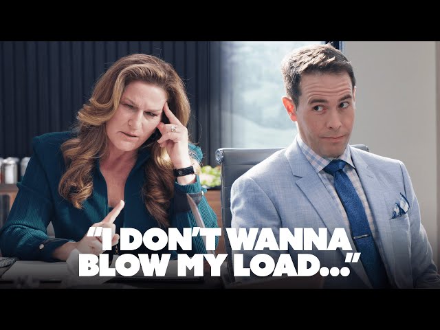 CEO "Blows Her Load" on Conference Call | American Auto | Comedy Bites