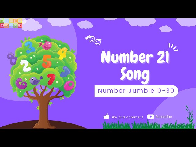 21 Song - From "Number Jumble 0-30"