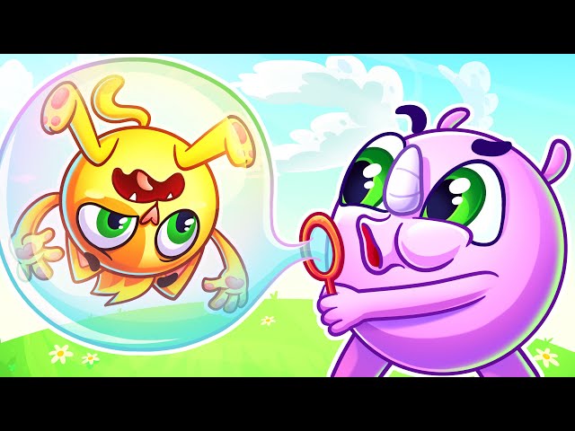 Blowing Bubbles Song 🎈 | Funny Kids Songs 😻🐨🐰🦁 And Nursery Rhymes by Baby Zoo