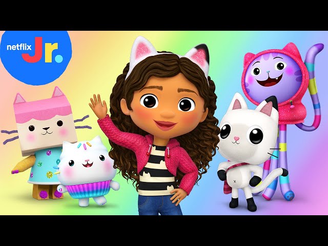 Cat of the Day Compilation PART 6 😻 Gabby's Dollhouse | Netflix Jr