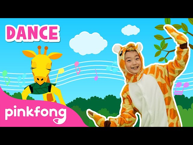 Che-che-koolay, I'm a Giraffe | Dance Along | Kids Rhymes | Let's Dance Together | Pinkfong for Kids
