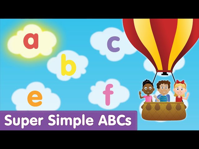 The Super Simple Alphabet Song (Lowercase) | Super Simple ABCs