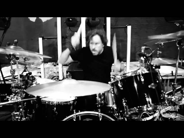 Papa Roach's Tony Palermo rehearses on the drums (@paparoach @tonyproach)