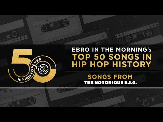 Ebro in the Morning Presents: Top 50 Songs In Hip Hop History | The Notorious B.I.G.