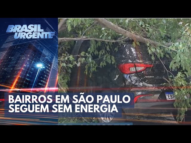 Quase 6 milhões de pessoas sem energia elétrica em SP | Brasil Urgente